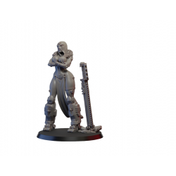 Figurine 3D Résine pour jeux de figurines Battle sisters Soeur superviseur  (2)
