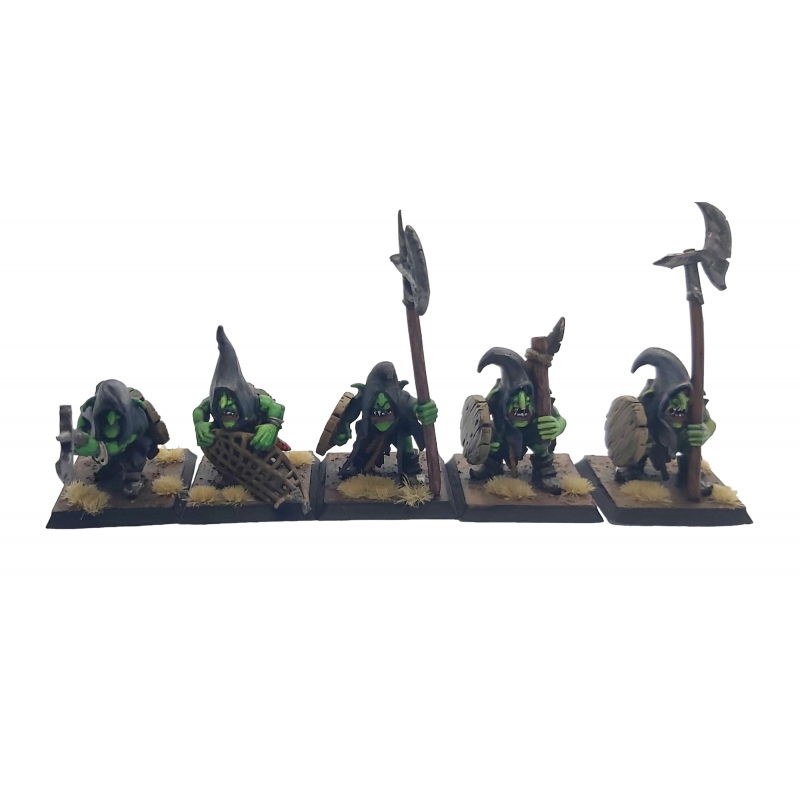 Higlands MiniatureGobelinsHiglands Miniature-Gobelins armes de base/bouclier