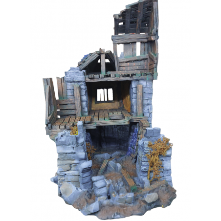 Décors GameScape 3D – Terrain modulaire 28/32 mm en filament

