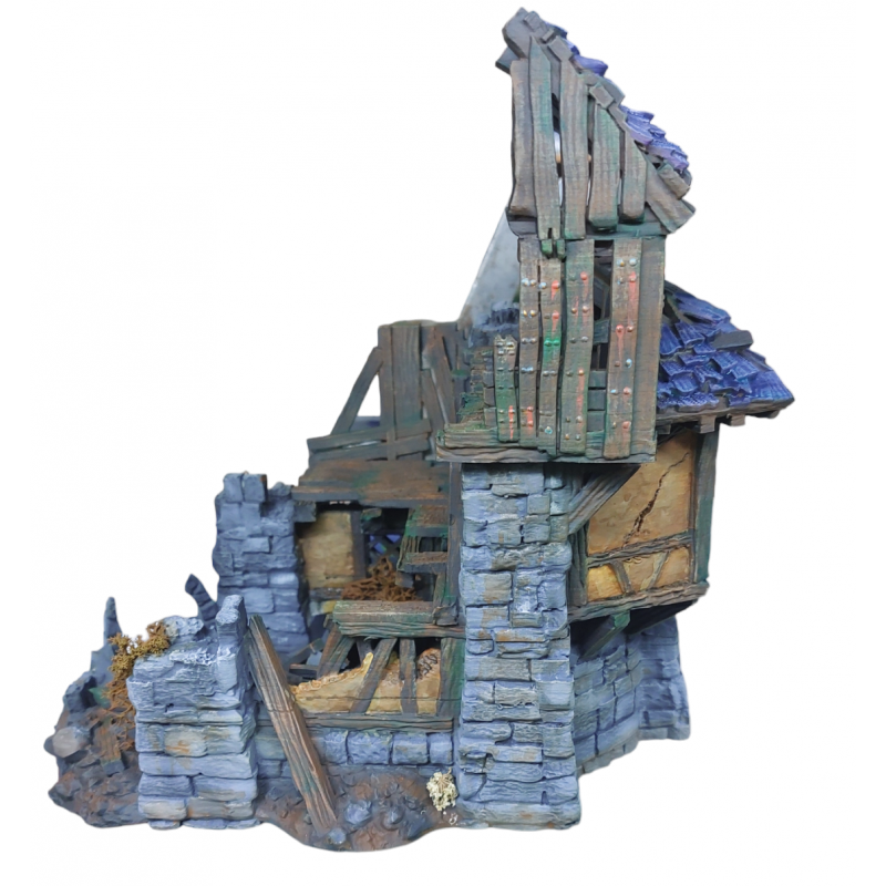 Décors GameScape 3D – Terrain modulaire 28/32 mm en filament

