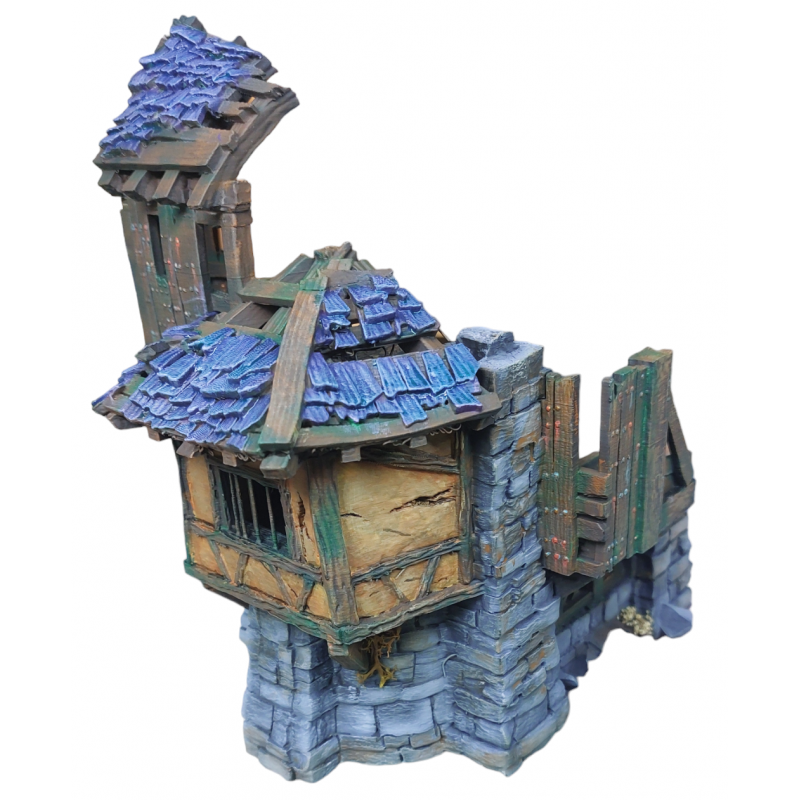 Décors GameScape 3D – Terrain modulaire 28/32 mm en filament

