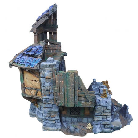 Décors GameScape 3D – Terrain modulaire 28/32 mm en filament

