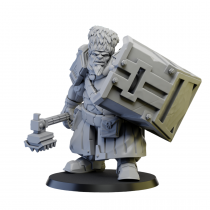 Figurine imprimée en 3D pour jeux de figurines Firstborn ogre Squad de 4 