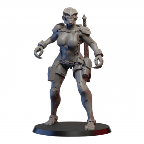 Figurine imprimée en 3D Résine pour jeux de figurines Inquisition Assassin 1 