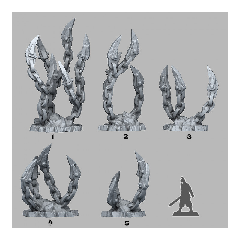 Fantastic Plants & Rocks - Demonic Underdark Chains 