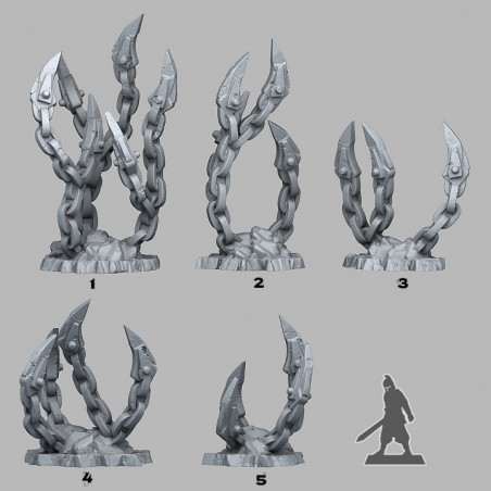 Fantastic Plants & Rocks - Demonic Underdark Chains 