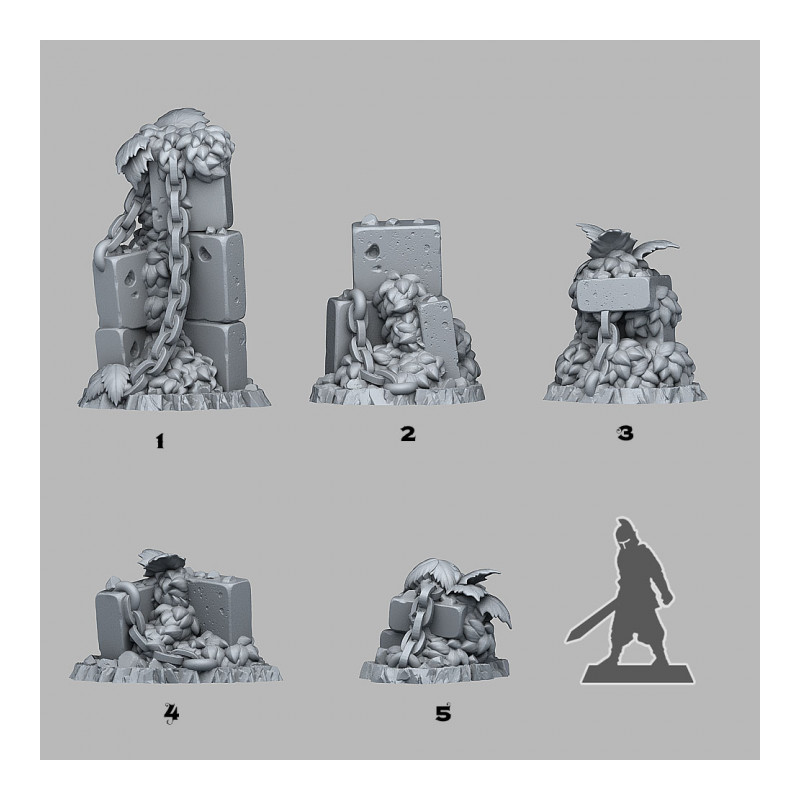 Fantastic Plants & Rocks - Spring Ruins 
