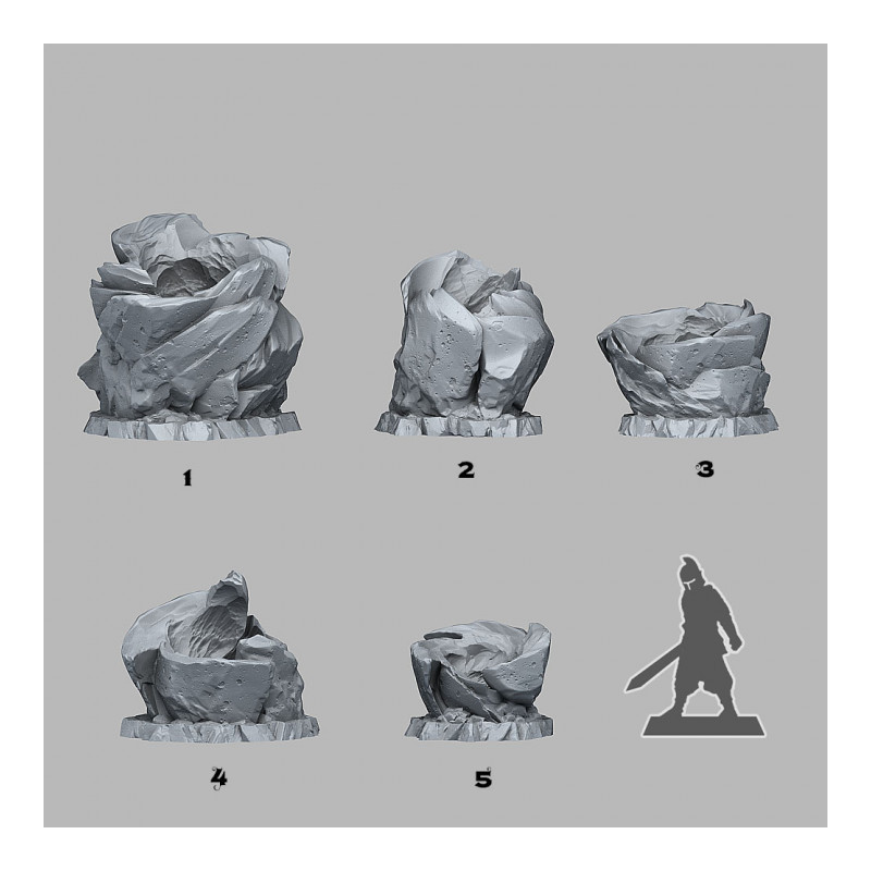 Fantastic Plants & Rocks - Vortex Stones 
