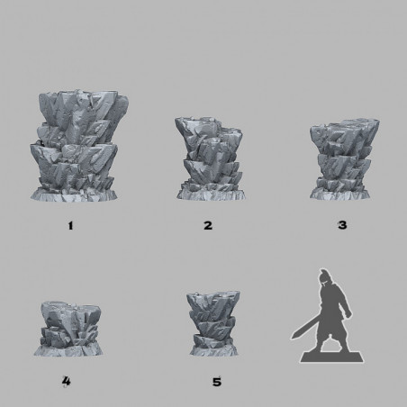 Fantastic Plants & Rocks - Wild Martian Rocks 