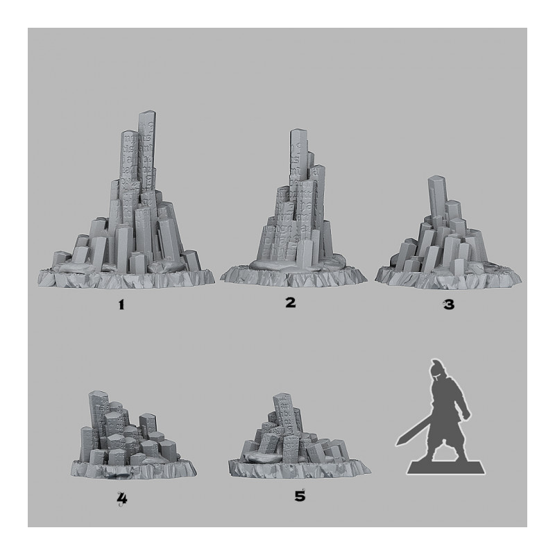 Fantastic Plants & Rocks - Witcher Crystal Stones 