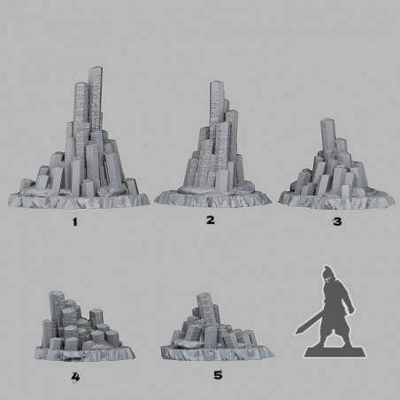 Fantastic Plants & Rocks - Witcher Crystal Stones 