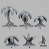Fantastic Plants & Rocks - Pirate Palm Trees 