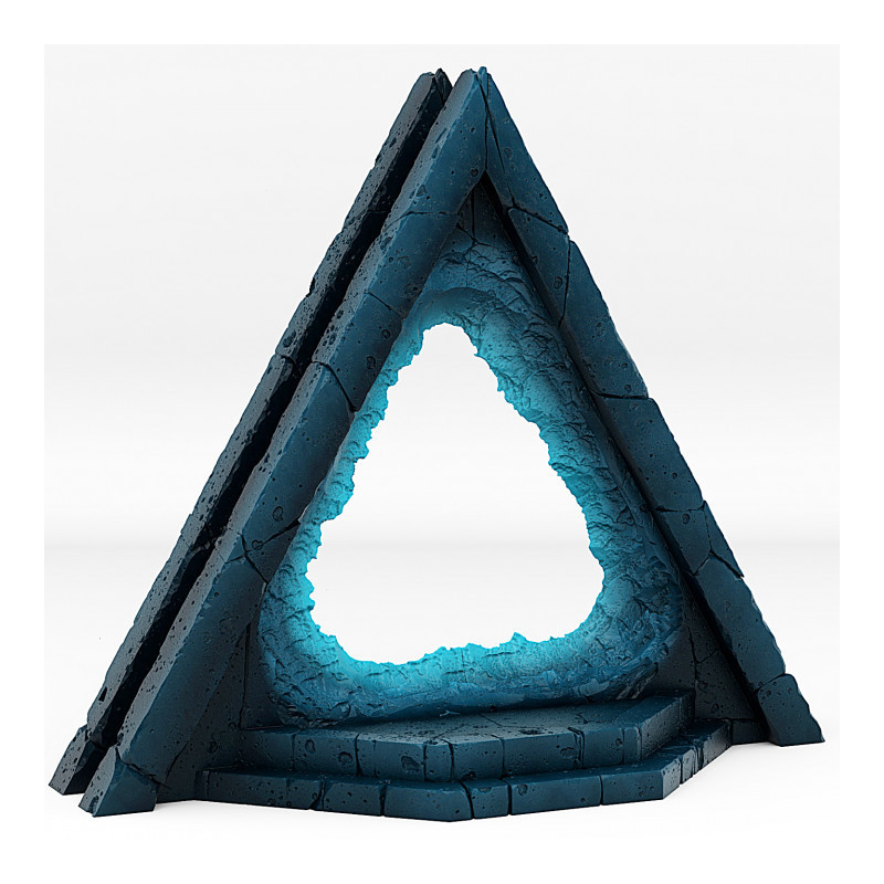 Fantastic PortalsFantastic Plants & Rocks - Alien Pyramid with its Transport effect 