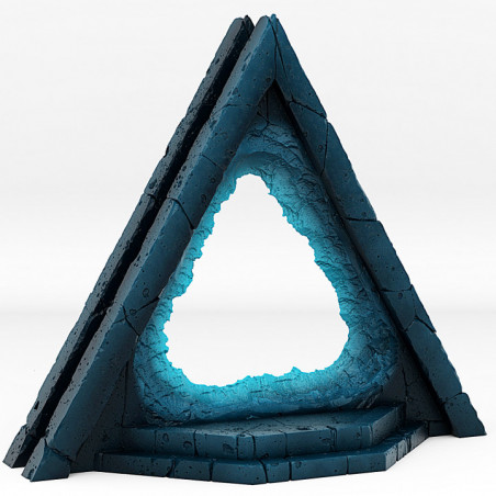 Fantastic PortalsFantastic Plants & Rocks - Alien Pyramid with its Transport effect 