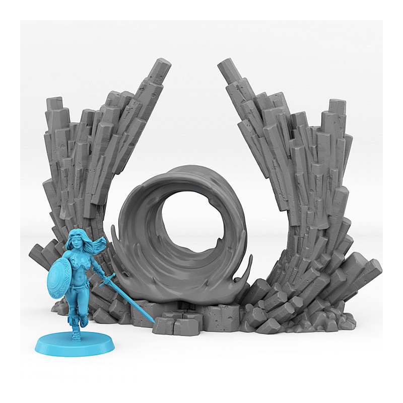 Fantastic PortalsFantastic Portals - Basalt Portal with its Water effect 