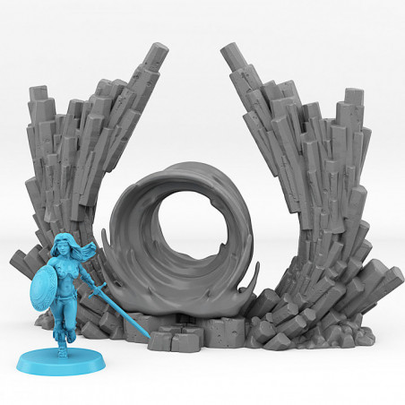 Fantastic PortalsFantastic Portals - Basalt Portal with its Water effect 