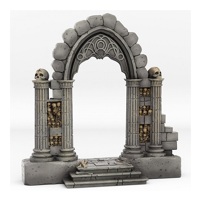 Fantastic PortalsFantastic Portals - Catacomb Portal with its Ghost Skulls effect 