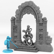 Fantastic PortalsFantastic Portals - Catacomb Portal with its Ghost Skulls effect 