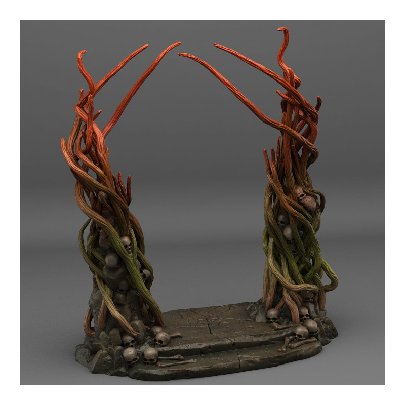 Fantastic PortalsFantastic Portals - Dark Forest Portal with its effect 