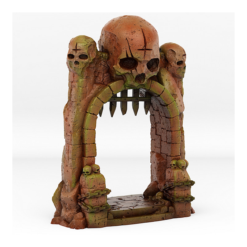 Fantastic PortalsFantastic Portals - Dungeon entrance Portal with its Burning effect 