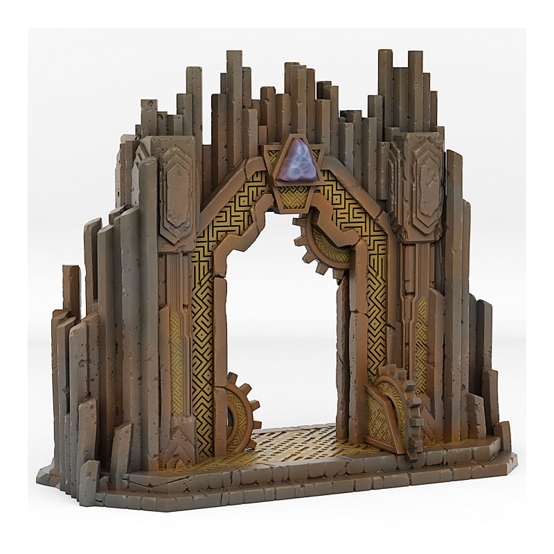 Fantastic PortalsFantastic Portals - Dwarf Mine Portal with its Lava effect 