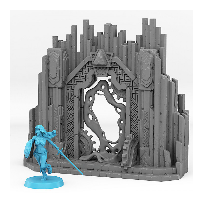 Fantastic PortalsFantastic Portals - Dwarf Mine Portal with its Lava effect 