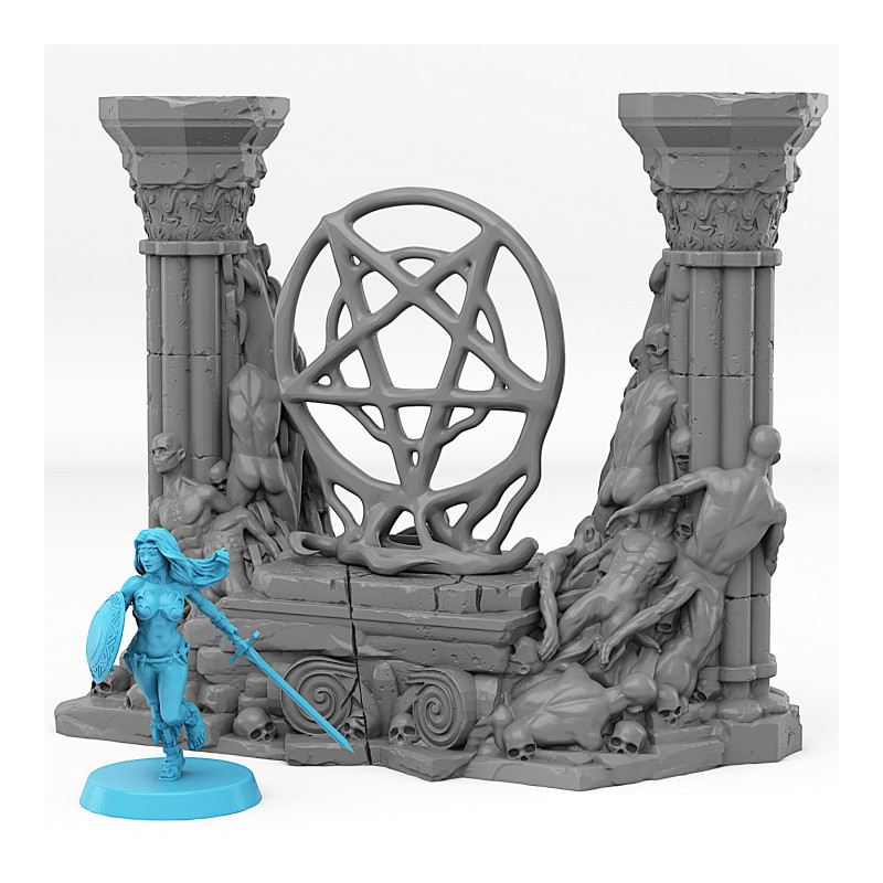 Fantastic PortalsFantastic Portals - Hell Portal with its Pentacle effect 