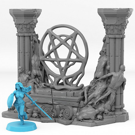 Fantastic PortalsFantastic Portals - Hell Portal with its Pentacle effect 