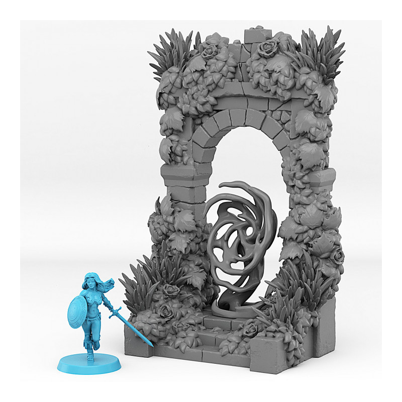 Fantastic PortalsFantastic Portals - Magic Castle Portal with its Rose effect 