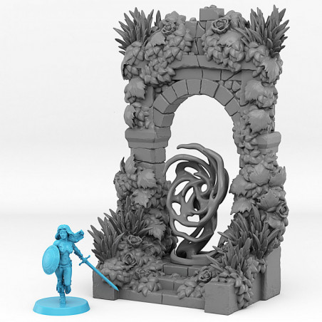 Fantastic PortalsFantastic Portals - Magic Castle Portal with its Rose effect 