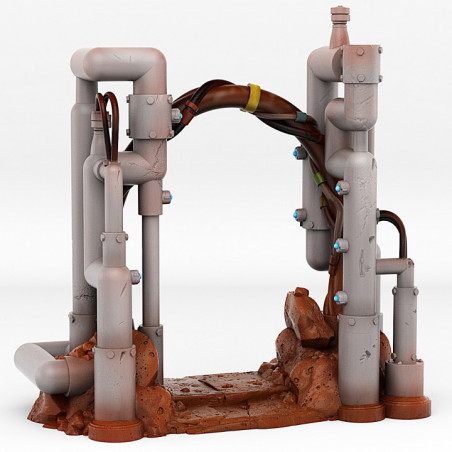 Fantastic PortalsFantastic Portals - Martian Pipes Portal with its Electric effect 