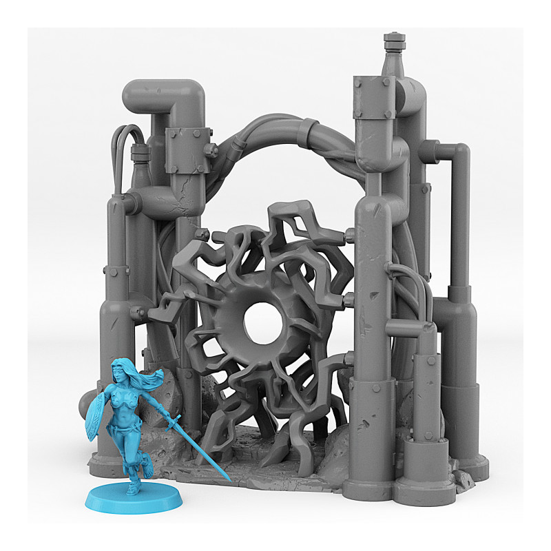 Fantastic PortalsFantastic Portals - Martian Pipes Portal with its Electric effect 