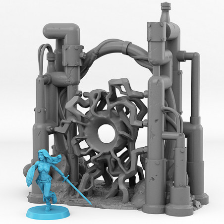 Fantastic PortalsFantastic Portals - Martian Pipes Portal with its Electric effect 