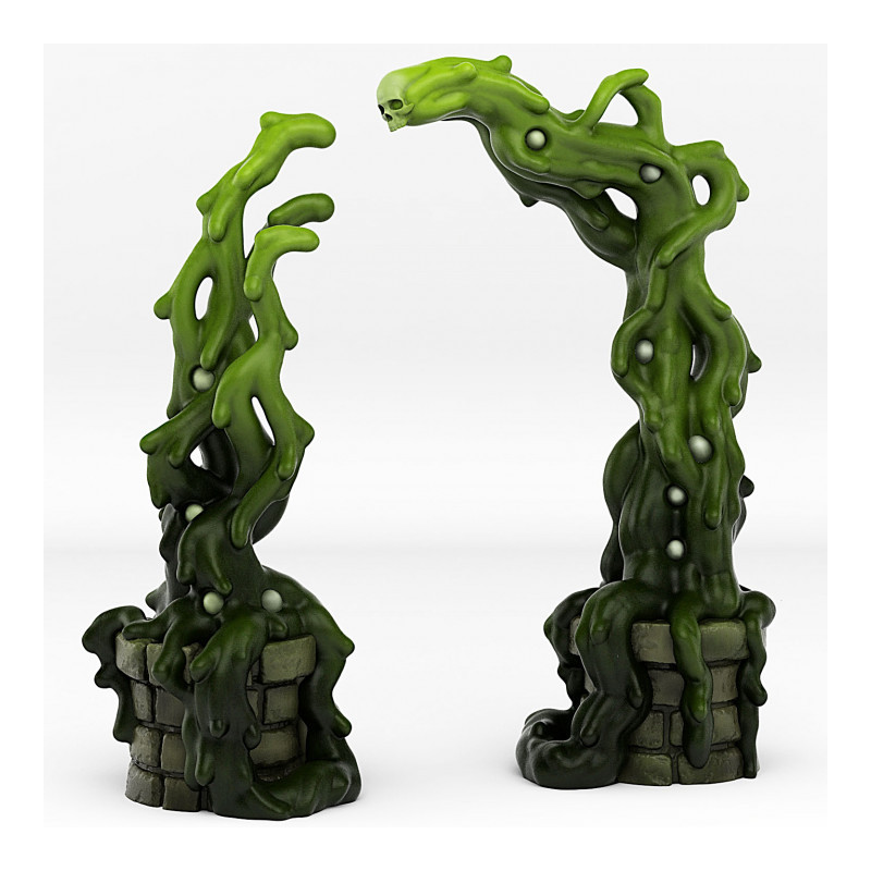 Fantastic PortalsFantastic Portals - Ooze Portal with its Slime Skulls effect 