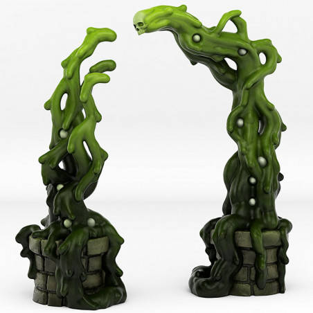 Fantastic PortalsFantastic Portals - Ooze Portal with its Slime Skulls effect 