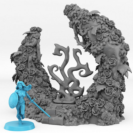 Fantastic PortalsFantastic Portals - Roses Portal with its Brambles effect 