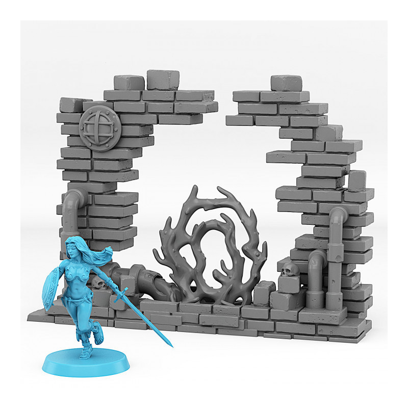 Fantastic Portals - Illuminati Portal with its Iris effect
