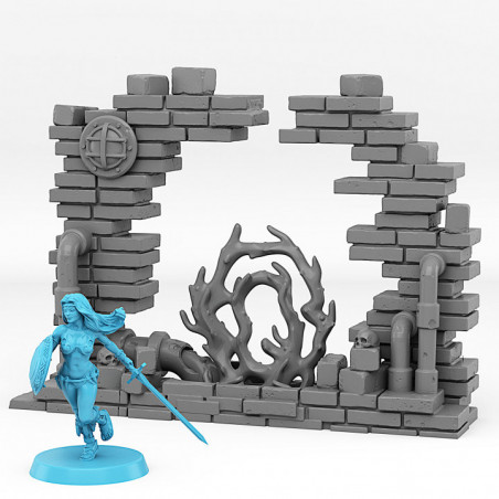 Fantastic PortalsFantastic Portals - Sewer Portal with its Toxic Liquid effect 