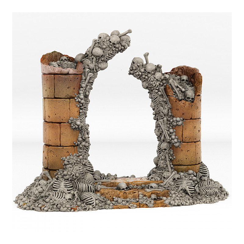 Fantastic PortalsFantastic Portals - Skeletons Portal with its Spirit effect 