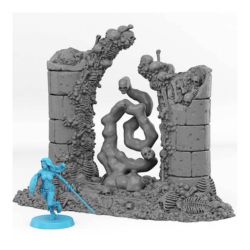 Fantastic PortalsFantastic Portals - Skeletons Portal with its Spirit effect 