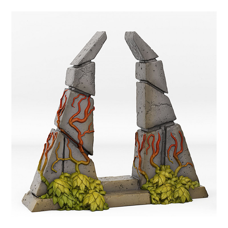 Fantastic PortalsFantastic Portals - Temple Portal with its Green Fire effect 