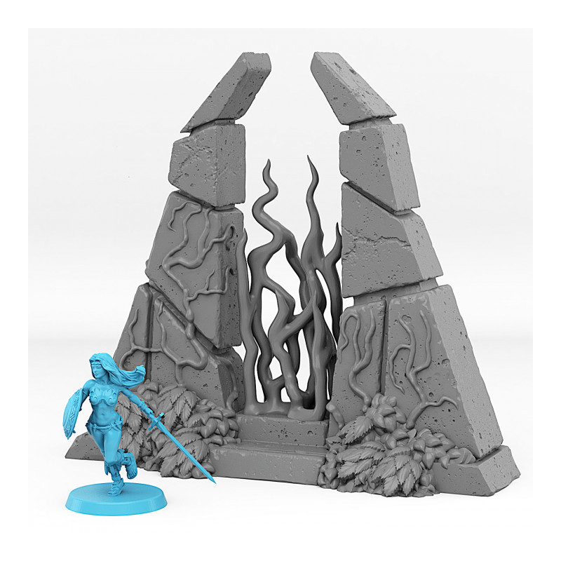 Fantastic PortalsFantastic Portals - Temple Portal with its Green Fire effect 