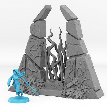 Fantastic PortalsFantastic Portals - Temple Portal with its Green Fire effect 