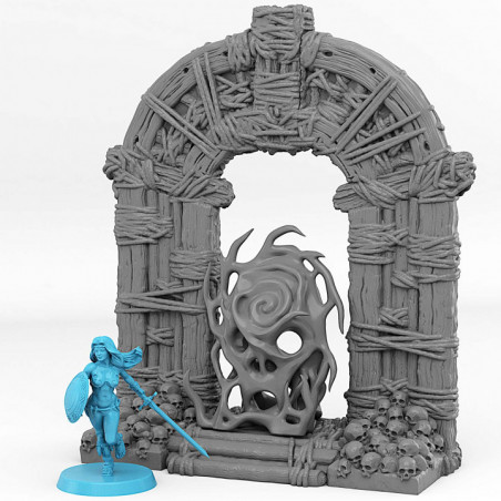 Fantastic PortalsFantastic Portals - Tribal Portal with its Sorcerer Face effect 