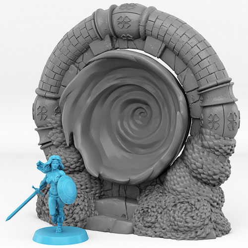 Fantastic PortalsFantastic Portals - Wonderland Portal with its Blue Hole effect 