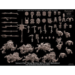 Avatars of war 3D-Kit orques sur sangliers    (2)
