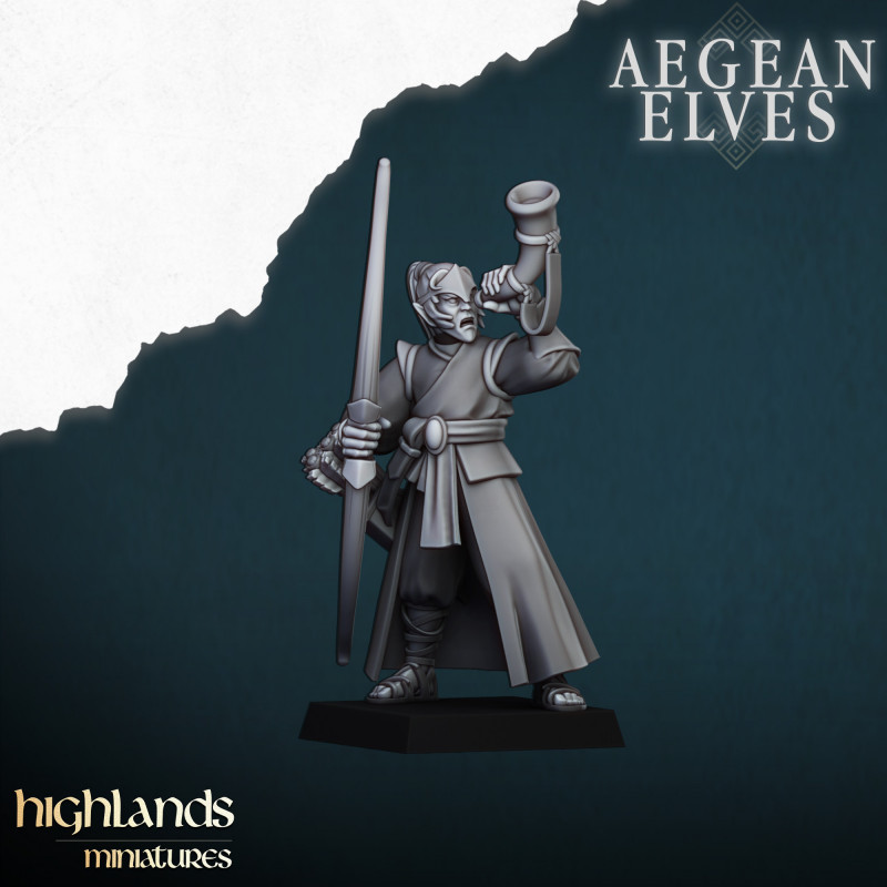 Higlands Miniature - Aegan elf Archers   