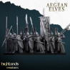 Higlands Miniature - Aegan elf Spearmen   