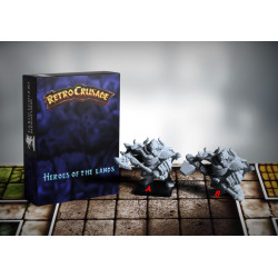 Figurines HeroQuest en résine 3D - Compatibles, personnalisées et détaillées pour vos parties de jeu de plateau