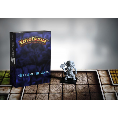 Figurines HeroQuest en résine 3D - Compatibles, personnalisées et détaillées pour vos parties de jeu de plateau